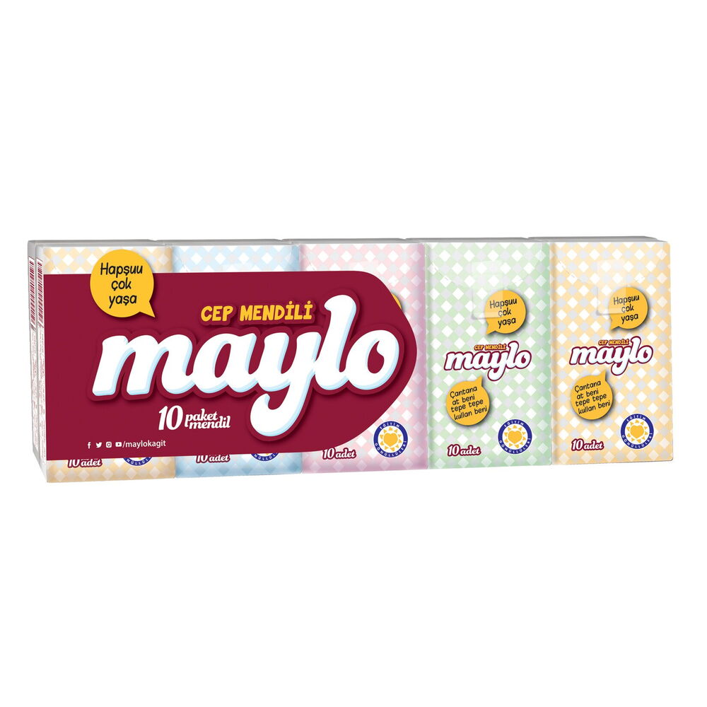 Maylo Cep Mendil 10 lu X 1 Adet
