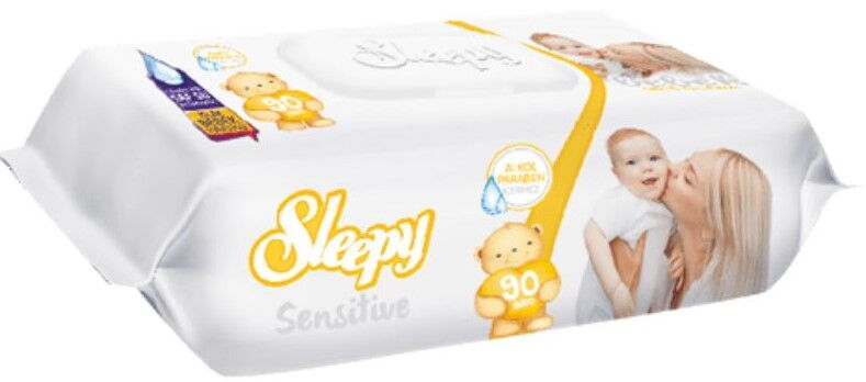 Sleepy Islak Havlu Sensitive 90'lı X 3 Adet