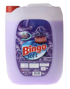 Bingo Soft Yumuşatıcı Lavanta 5 lt X 4 Adet