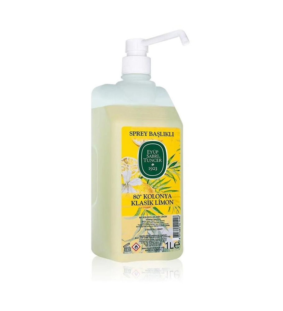 Est Kolonya Limon 1 lt Pompalı X 1 Adet