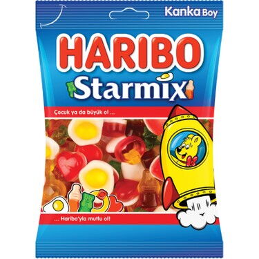 Haribo Jelibon Star Mix 80 gr X 24 Adet