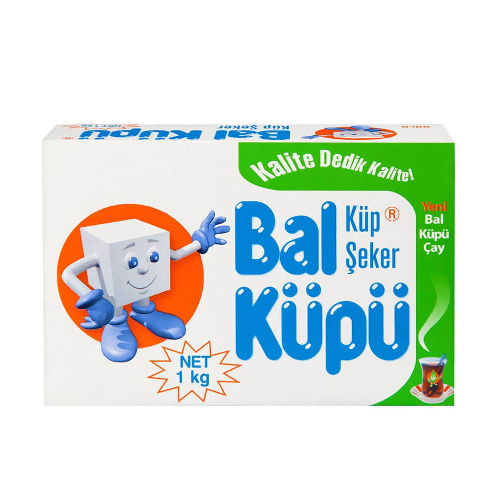 Balküpü Küp Şeker 1 kg X 1 Adet