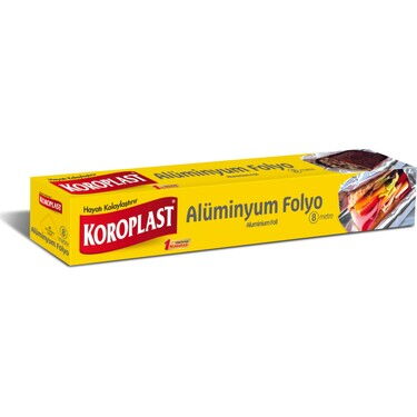 Koroplast Alüminyum Folyo 8 Mt X 1 Adet