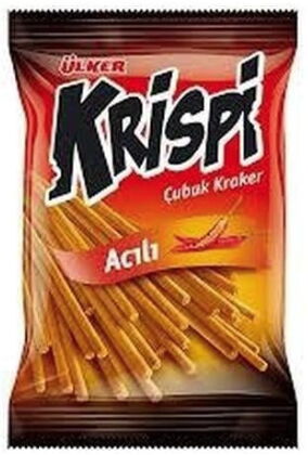 Ülker Krispi Baharatlı Acı Peynirli Çubuk 40 gr X 15 Adet