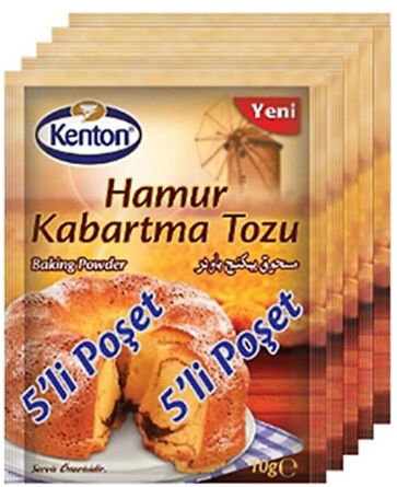 Kenton Kabartma Tozu 5'li 10 gr X 45 Adet