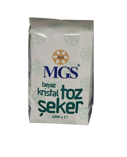 Mgs Toz Şeker Poşet 1 kg X 1 Adet