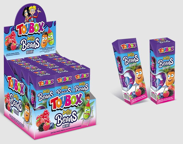 Toybox Jelly Beans Berry X 12 Adet