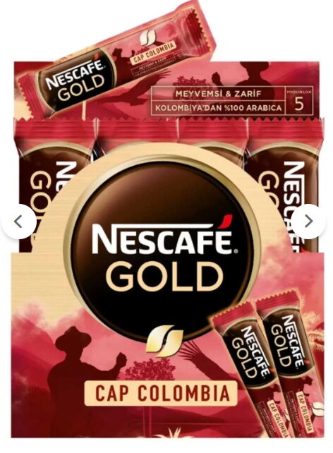 Nescafe Gold Colombia 2 gr 25'li X 1 Adet