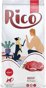 Rico Köpek Maması Biftekli 15 kg X 1 Adet