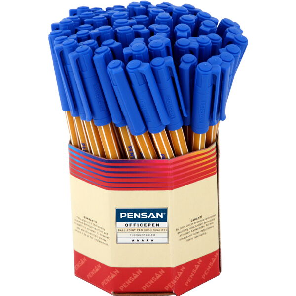 Pensan Tükenmez Kalem Office Pen Mavi X 60 Adet
