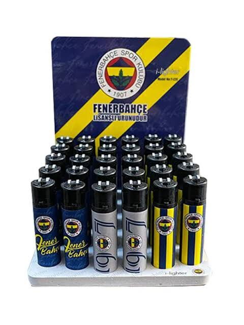 İ-Lighter Taraftar Çakmak Çarklı Fb 30'lu X 1 Adet