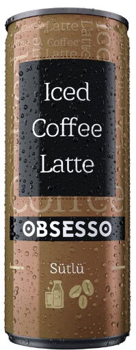 Dimes Obsesso Latte Sütlü 250 ml X 12 Adet