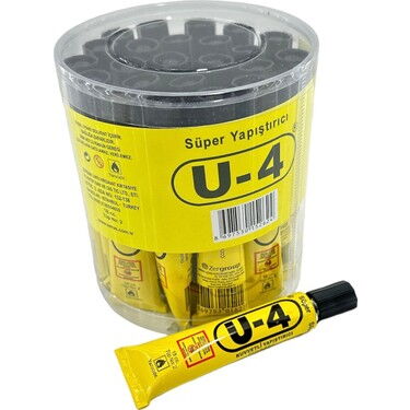 U-4 Yapıştırıcı 18 cc X 24 Adet