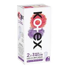 Kotex 2in1 Ekstra Uzun Günlük Ped 18'li X 16 Adet #1