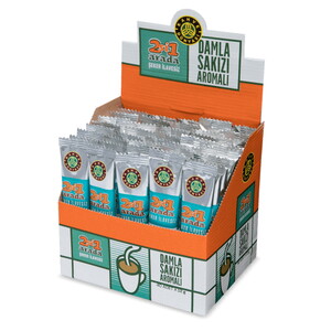 Kahve Dünyası 2si1 Arada Damla Sakız Aromalı Hazır Kahve 12 gr X 320 Adet #1