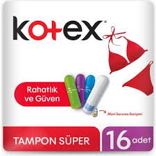 Kotex Tampon Süper 16'lı X 12 Adet #1