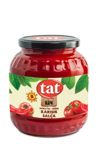 Tatköy Karısım SalçaTatlı 1700 gr (Cam) X 6 Adet #1