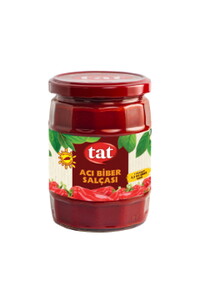 Tat Biber Salça Acı 550 gr (Cam) X 12 Adet #1