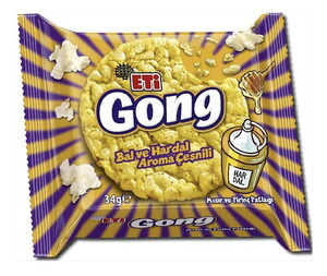 Eti Gong Ballı Hardallı 34 gr X 18 Adet #1