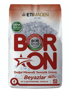 Boron Toz Deterjan Beyazlar 4 kg X 5 Adet #1