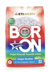 Boron Toz Deterjan Renkliler 4 kg X 5 Adet #1