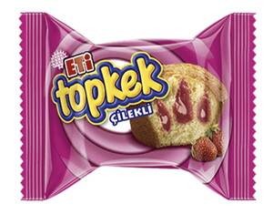 Eti Topkek Çilekli 40 gr X 24 Adet #1