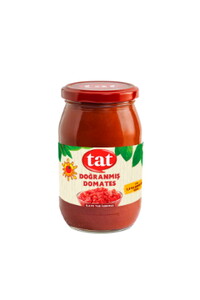 Tat Doğranmış Domates Sade 340 gr (Cam) X 12 Adet #1