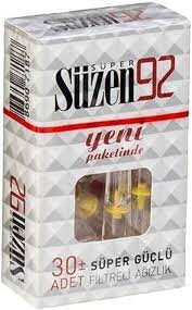 Süzen 92 Ağızlık Filtresi 24 X 24 Adet #1