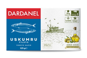 Dardanel Z.Yağlı Uskumru 125 gr X 8 Adet #1