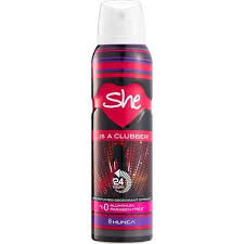 She Deodorant Sprey Is A Clubber 150 ml X 1 Adet #1