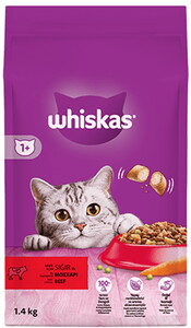Whiskas Kuru Mama Sığır Etli 4 kg X 6 Adet #1