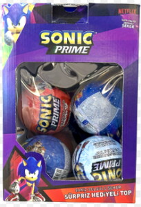 Sonic Sürpriz Hediyeli Şekerli Top X 12 Adet #1