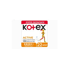 Kotex Active Quadro Normal Ped 22'li X 12 Adet #1