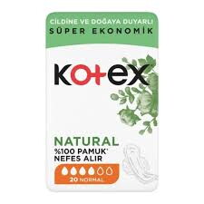 Kotex Natural Ultra Quadro Normal Ped 20'li X 12 Adet #1