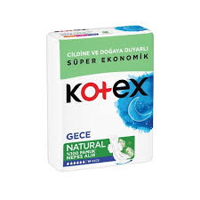 Kotex Natural Ultra Quadro Gece Ped 14'lü X 12 Adet #1