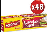 Koroplast Buzdolabı Poeşeti 30x45 cm Büyük X 48 Adet #1