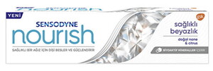 Sensodyne Nourısh Sağlıklı Beyazlık 75 ml X 12 Adet #1