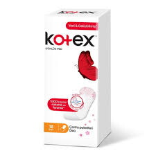 Kotex İnce Günlük Ped Deo 18'li X 24 Adet #1